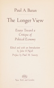 Cover of: Longer View by Paul Baran