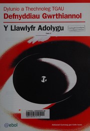 Cover of: Dylunio a thechnoleg TGAU: defnyddiau gwrthiannol : y llyfr adolygu