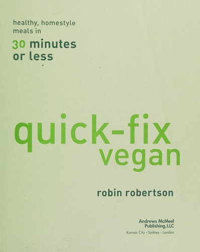 Quick-fix vegan by Robertson, Robin