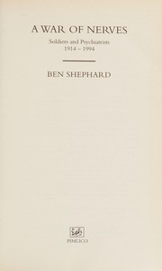 Cover of: A war of nerves by Ben Shephard