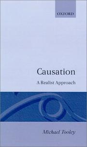 Cover of: Causation: a realist approach