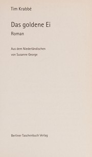 Cover of: Das goldene Ei: Roman