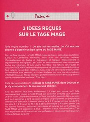 Cover of: La bible du Tage Mage®: admissions 2019