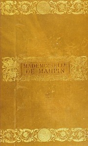 Cover of: Mademoiselle de Maupin by Théophile Gautier