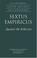 Cover of: Sextus Empiricus: Against the Ethicists