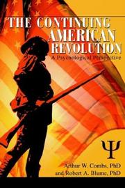 Cover of: The Continuing American Revolution: A Psychological Perspective