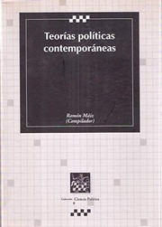 Cover of: Teorías políticas contemporáneas by Ramón Máiz