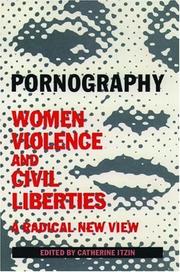 Cover of: Porn ography by edited by Catherine Itzin.
