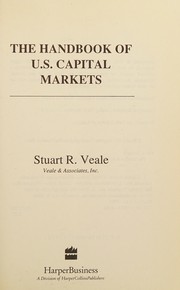 Cover of: The handbook of U.S. capital markets