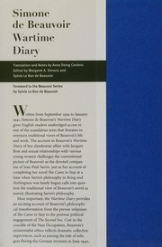 Cover of: Wartime diary by Simone de Beauvoir