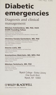 Cover of: Diabetic emergencies: diagnosis and clinical management