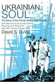 Ukrainian Soul by David S DuVal
