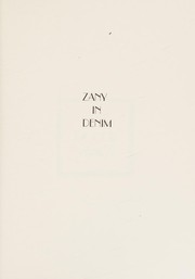 Cover of: Zany in denim by John Frederick Nims