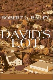 Cover of: David's Lot