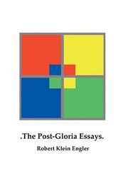 Cover of: The Post-Gloria Essays
