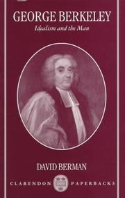 Cover of: George Berkeley: Idealism and the Man (Clarendon Paperbacks)