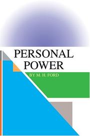 Cover of: Personal Power by M. H. Ford