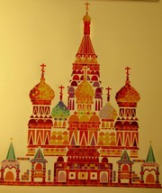 Moscow in Winter by Deborah L. Stevenson