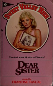 Cover of: DEAR SISTER by Francine Pascal