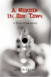 Cover of: A Murder in Our Town