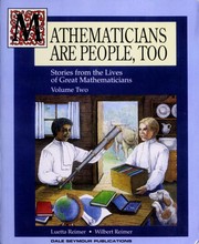 Cover of: Mathmaticians are People, Too: Stories from the Lives of Great Mathematicians by Luetta Reimer, Wilbert Reimer