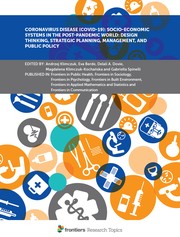 Cover of: Coronavirus Disease (COVID-19): Socio-Economic Systems in the Post-Pandemic World: Design Thinking, Strategic Planning, Management, and Public Policy