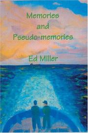 Cover of: Memories and Pseudo-memories
