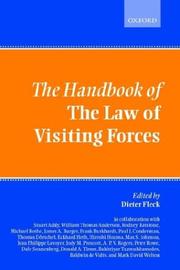 Cover of: The Handbook of The Law of Visiting Forces