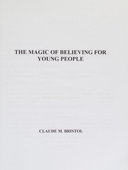 Cover of: The magic of believing for young people