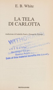 Cover of: La tela di Carlotta by E. B. White