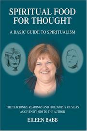 Cover of: Spiritual Food for Thought: A Basic Guide to Spiritualism