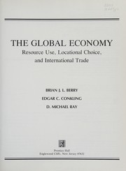 Cover of: The global economy by Brian Joe Lobley Berry
