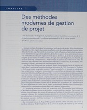Cover of: Management de projet