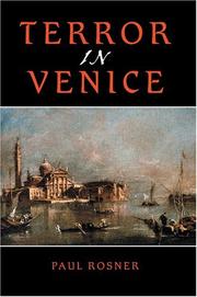 Cover of: Terror in Venice