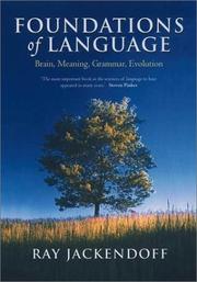 Cover of: Foundations of language by Ray Jackendoff