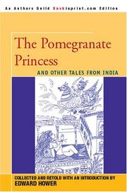 Cover of: The Pomegranate Princess: And Other Tales From India