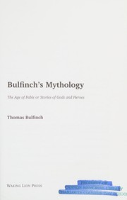 Cover of: Bulfinch's Mythology