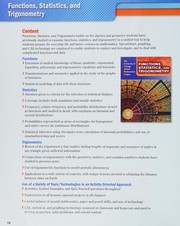 Cover of: Functions, statistics and trigonometry