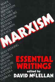 Cover of: Marxism: Essential Writings