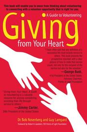 Cover of: Giving from Your Heart by Dr. Bob Rosenberg, Guy Lampard