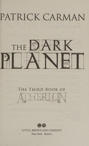 Cover of: The Dark Planet by Patrick Carman