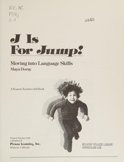 Cover of: J is for jump!: moving into language skills