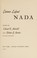 Cover of: Nada