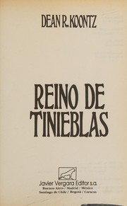 Cover of: Reino de Las Tinieblas by 