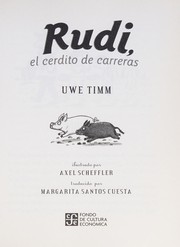 Rudi, el cerdito de carreras by Uwe Timm