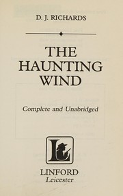 Cover of: The Haunting Wind