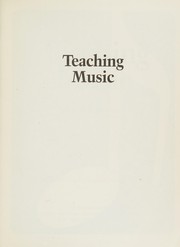 Cover of: Teaching music