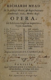 Cover of: Opera, ad editiones Anglicas nuperrimas typis mandata ...