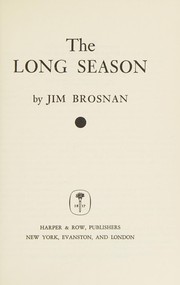 Cover of: The long season.