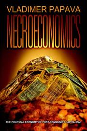 Cover of: Necroeconomics by Vladimer Papava